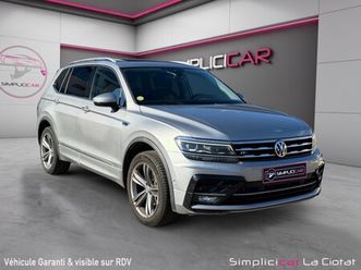 volkswagen tiguan allspace 2.0 tdi 150 dsg7 r-line 7 places garantie 12 mois