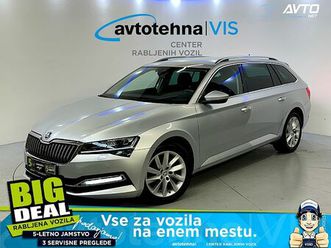 škoda superb 2.0tdi style combi dsg 4x4|acc|360| +5 let jamstva