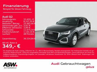 audi q2 advanced 35tfsi navi led ahk pdc gra rfk