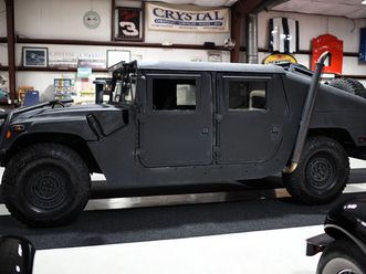 2004 hummer h1 hmmwv marine armor kit slantback a/c leds jl audio