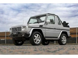 mercedes-benz g 320*cabrio*top-zustand*sammler*historie*top