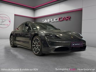 porsche taycan 4s 571 ch avec batterie performance plus sport turismo 5 places pdls pirm porsche approuved