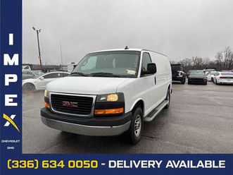 used 2022 gmc savana 2500 work van