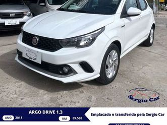 fiat argo drive 1.3 8v flex 2018
