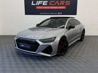 audi rs7 sportback ii 4.0 v8 tfsi 600ch quattro tiptronic 8 2020 française entretien complet