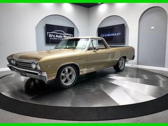 1967 chevrolet el camino rare l-30, 4-spd manual, cold a/c!