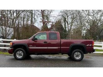 2003 gmc sierra 2500hd slt 4dr extended cab lb pickup truck diesel 4x4 4wd