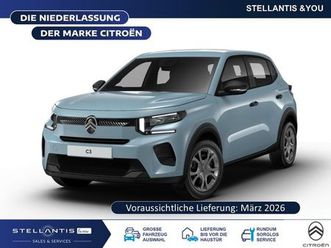 citroën c3 elektromotor 113 ë-you 44 kwh standard-range