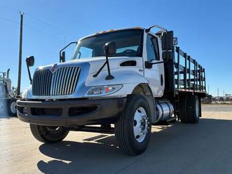 2019 international mv non-cdl 18’ stakebed truck stk: 15442