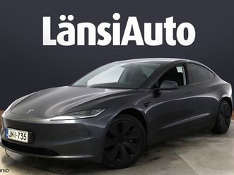 tesla model 3 long range - 1.om / suomi-auto / adapt.vakkari / ryzen chip / premium audio / ilp / akuston esilämmitys / navi / lr / panorama **** maksuaika 84 k