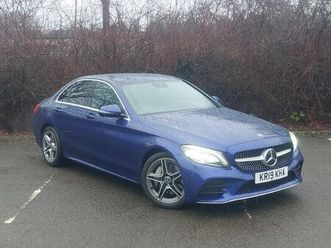 2019 mercedes-benz c-class 2.0d c300d amg line (245ps) (premium)(start/stop) saloon 4d