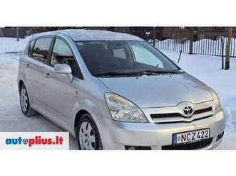 toyota corolla verso, 1.8 l., mpv / minivan
