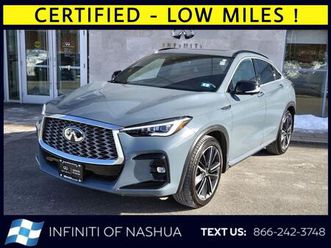certified 2025 infiniti qx55 sensory