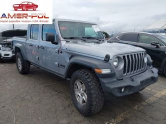 jeep gladiator 2020r., sport s, od ubezpieczalni 3.6 benzyna 285km