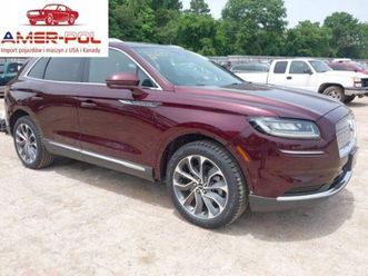 lincoln nautilus reserve 2022 2.0l 2.0 benzyna 250km