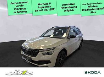 skoda kamiq 1.5 tsi monte carlo *ahk*pano*led*kamera*