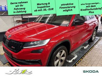 skoda kodiaq 2.0 tdi 4x4 rs *7-sitzer*ahk*pano*led*