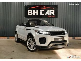 land rover range rover evoque cabriolet 2.0 td4 180 ch hse dynamic 4wd bva