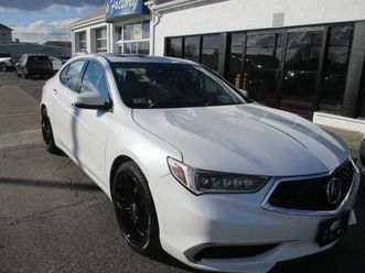 acura 2018 tlx w/tech pkg. ***white*** mint