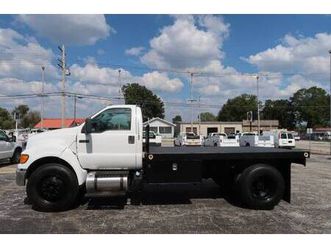 2011 ford f-750 flatbed 6.7l cummins diesel ~ 66k miles ~ 12'5 bed