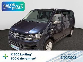 multivan trendline 'blue & cool' 2,0 l tdi bmt 150ch (110kw) boîte manuelle 6 vitesses