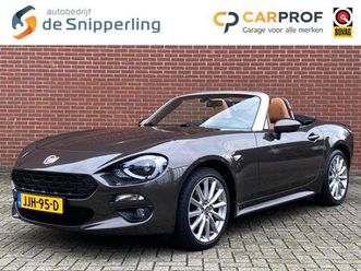fiat 124 spider 1.4 m-air t lusso automaat carplay xenon leer keyless cruise