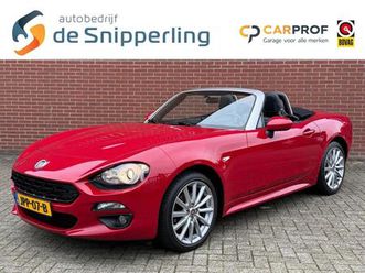 fiat 124 spider 1.4 m-air t lusso navi camera cruise leer stoelvw dab xenon lmv