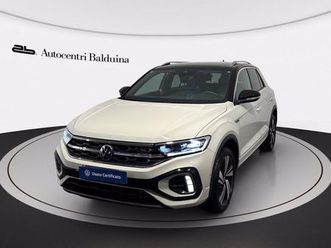 volkswagen t-roc 1.5 tsi r-line dsg del 2023