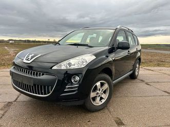 peugeot 4007 2.2 hdi 4x4 166tkm, webasto, ahk, service neu