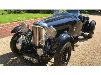 1937 lagonda lg45 bleu foncé manuel, 4 vitesses conduite...