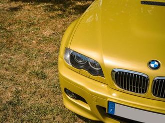 ? bmw m3 e46 coupé – phoenixgelb – 124 800 km – collector