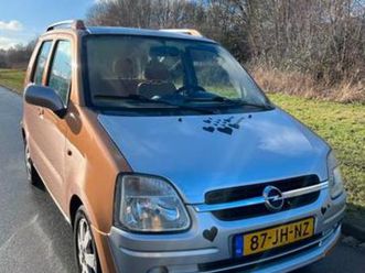 opel agila 1.2 i 16v 2002 grijs/oranje njoy — opel — marktplaats