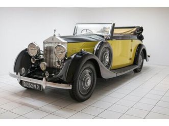 rolls-royce - 25/30 convertible coachwork by barker - 1937