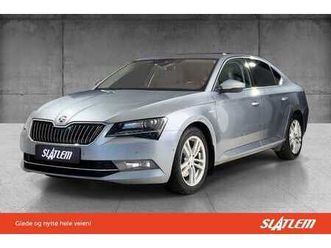 skoda superb l&k sedan –toppmodell–høyt utstyrsnivå