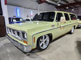 1973 gmc suburban 1500 custom - eston sk fire dept. rig