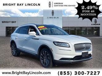 used 2022 lincoln nautilus reserve