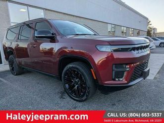 new 2026 jeep grand wagoneer l limited reserve