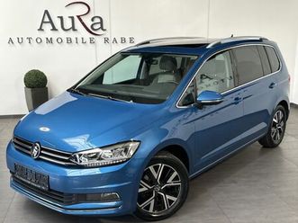 volkswagen touran 1.5 tsi highline nav+led+pano+kam+17zo+pp
