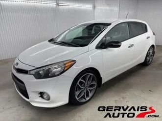 2016 kia forte 5-door sx mags cuir/tissus a/c caméra
