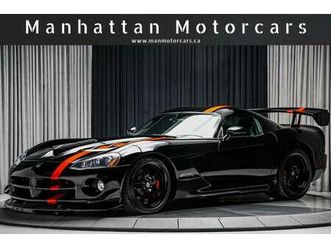 2008 dodge viper srt10 acr competition 8.4l v10 600hp |brembo|carbon