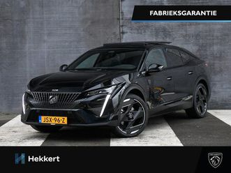 peugeot 408 - gt exclusive 1.6 phev-hybrid 225pk automaat schuif-dak | 360° cam. | dode hoek | 20''lm |