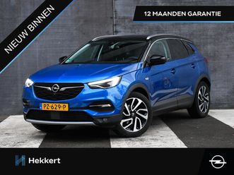 opel grandland x online edition 1.2 turbo 130pk dode hoek | 18''lm | stoelvent/verw. | cruise.c | trekhaak | pdc+ cam. voor