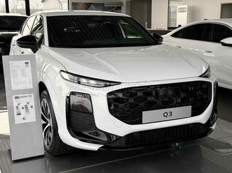 audi q3 sportback tfsi s-tronic 0km/áfá-s/sline black/privacy/vonóhorog elők