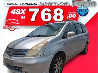 livina 7lug 1.8 at 2013(valor real!!!)