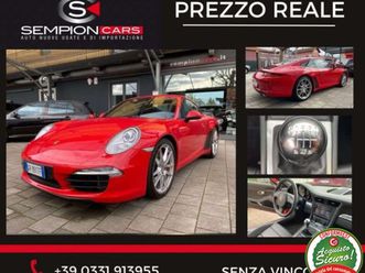 911 (991) carrera s cambio manuale solo 15.000km originale