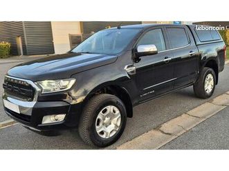 ford ranger limited 2.2 tdci 160 4x4 pickup double cabine 5 places caméra carplay hardtop attelage