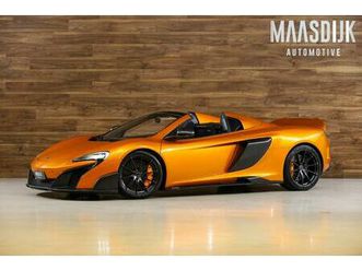 mclaren 675lt - 3.8 spider|1/500|lift|keramisch|carbon|racing seats|