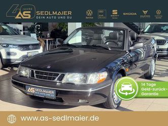 saab 900 2.3i s cabrio leder|shz|tempo|klima|radio