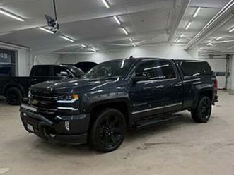 chevrolet silverado 1500 dubbelhytt 6.2 v8 e85 4wd kåpa långa flaket