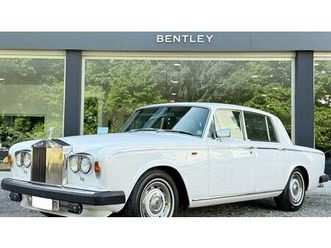 1979 rolls-royce silver shadow ii bentley firenze a vendre